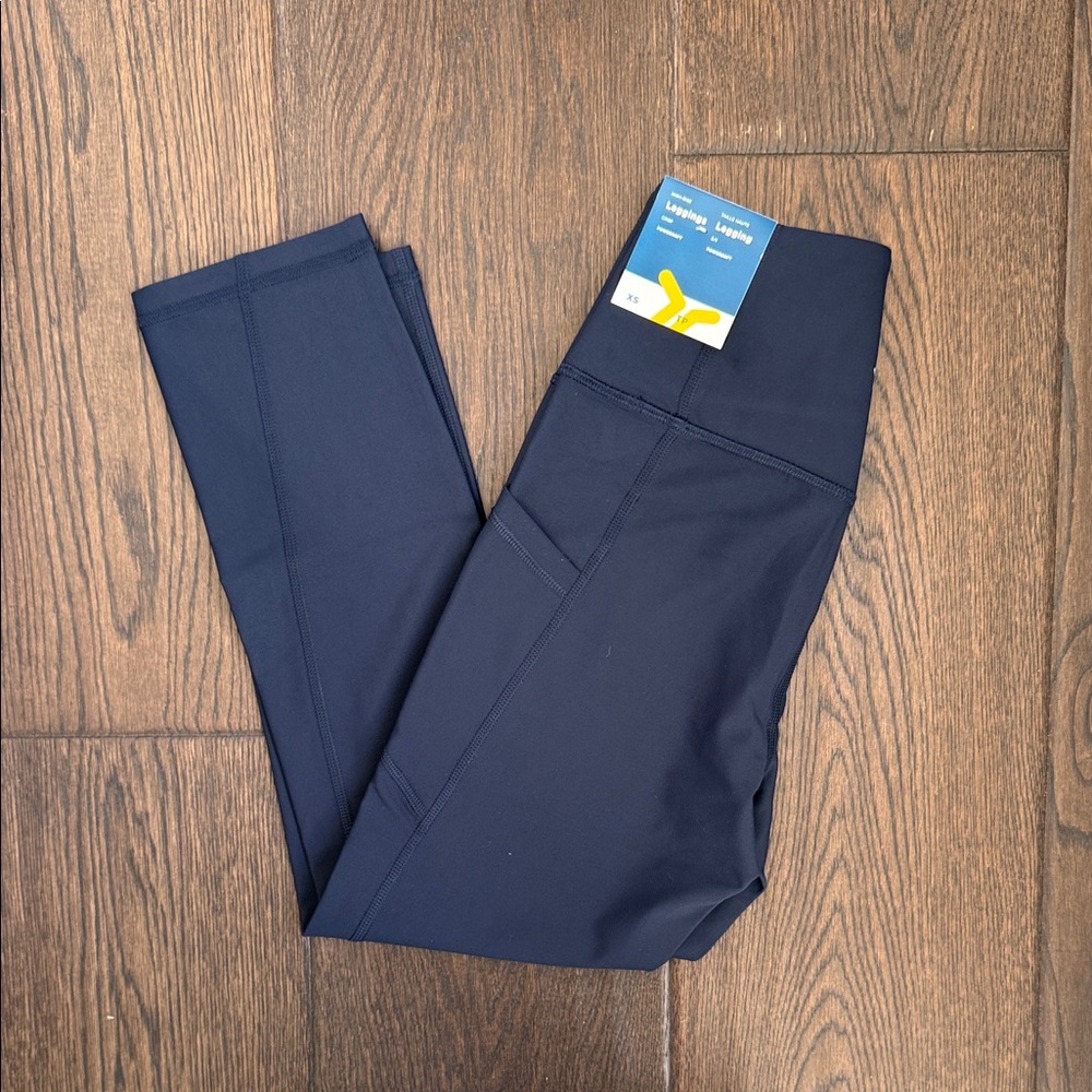 Old Nay | Powersoft High Rise Leggings - Cropped with Pockets NWT - Navy